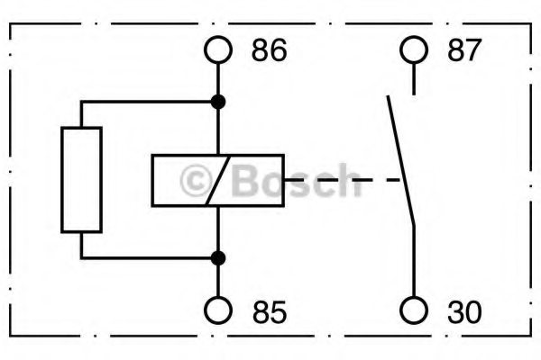 BOSCH 0 332 002 161 Relay, starter